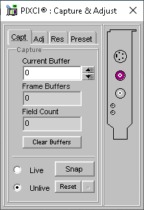 (XCAP Control Panel for the Generic PAL)