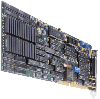 Picture of the 4MEG VIDEO Model 10 board